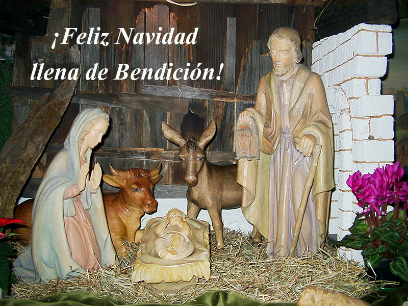 ¡Feliz Navidad llena de Bendición!