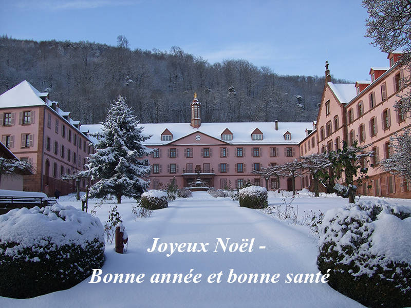 Joyeux Noël - Bonne année et bonne santé