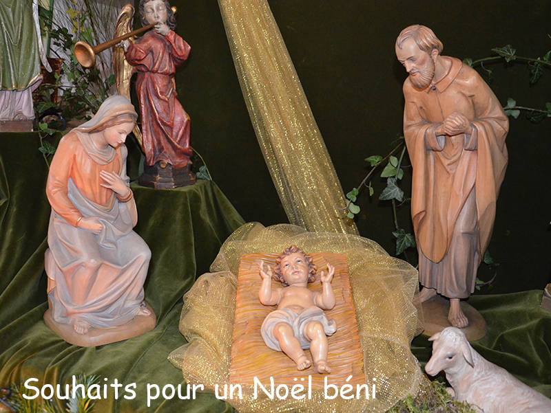 Souhaits pour un Noël béni