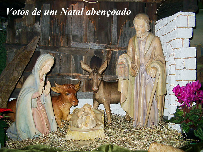 Votos de um Natal abençoado