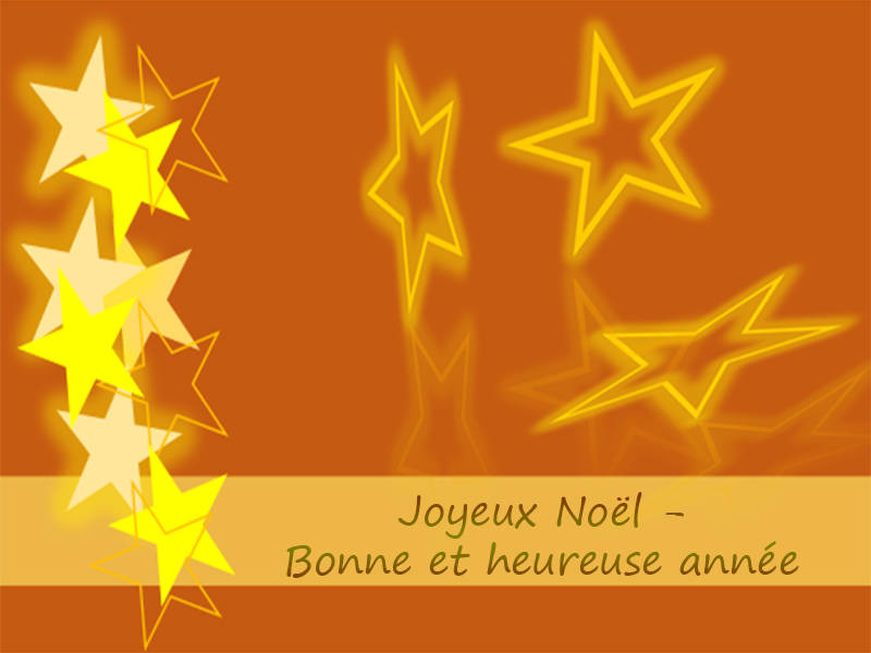 Joyeux Noël - Bonne et heureuse année